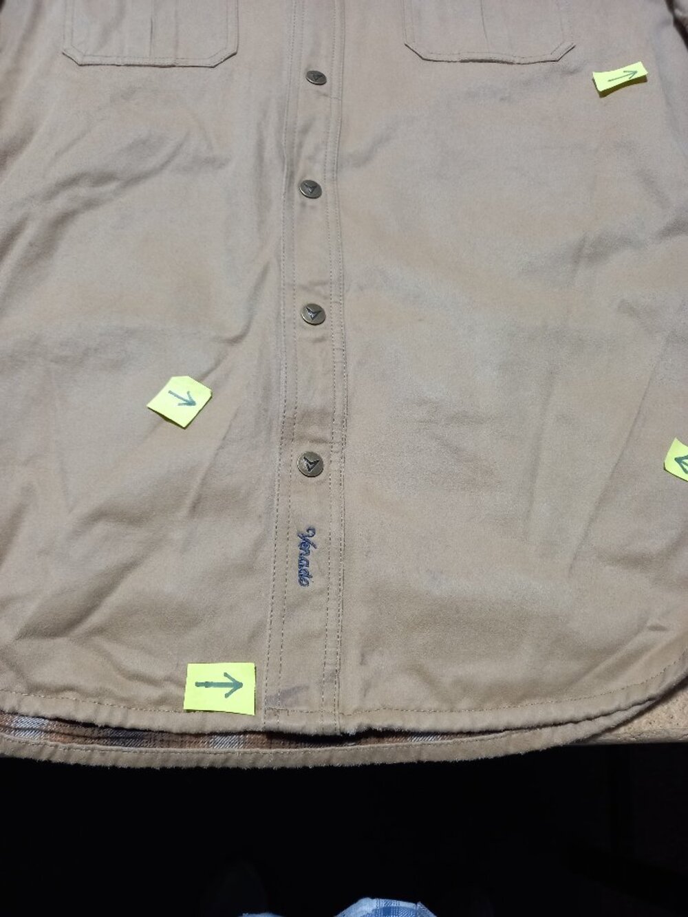 Bountyman Concealed Carry Shirt Jacket - Barnwood Tan | XL - Picture 9 of 11